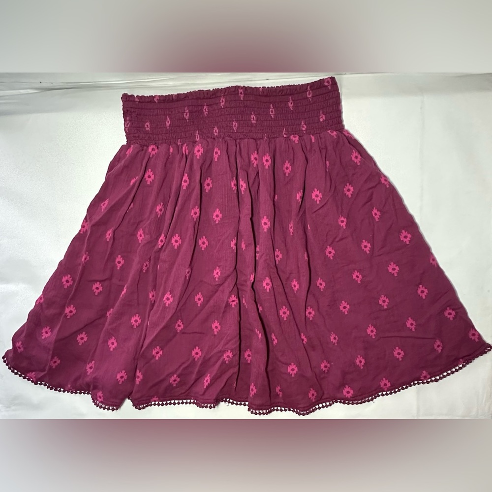 Old Navy Elastic Pull On Lined Skirt Pink Size Small